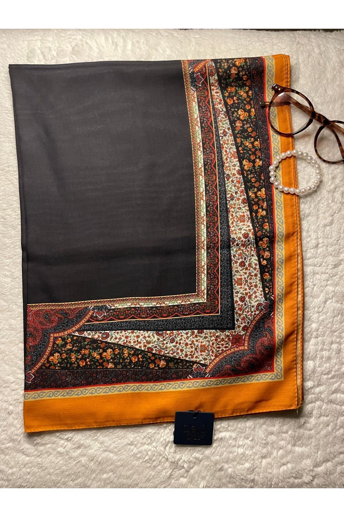 şal siyah Siyah  90 x 190