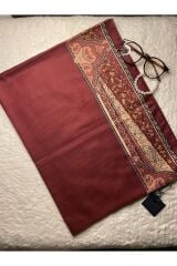 şal bordo Bordo  90 x 190
