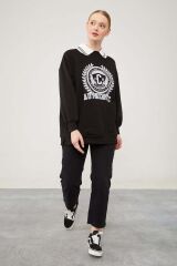 LEVİDOR SWEATSHIRT Siyah L/XL