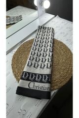 D desen soft şal Ekru Tek Ebat 80 x 180